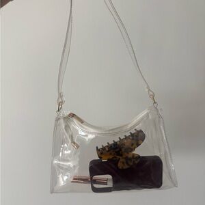 Transparent  clear Shoulder Bag